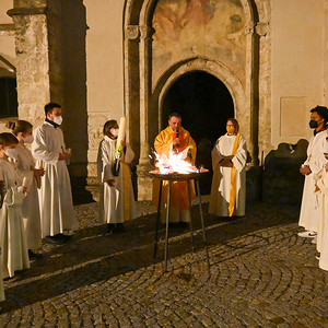 Osternacht-Feier in der Pfarrkirche Kirchdorf an der KremsFoto Haijes