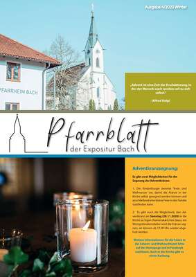 Pfarrblatt Bach