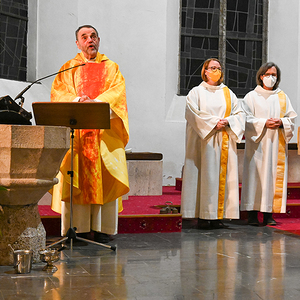Osternacht-Feier in der Pfarrkirche Kirchdorf an der KremsFoto Haijes