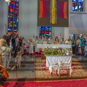 Abendmahlfeier Kinder Pfarre Kirchdorf an der Krems