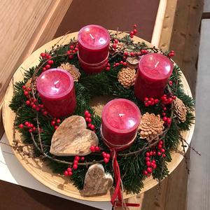 Adventkranzweihe in Burgkirchen