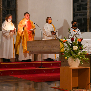 Osternacht-Feier in der Pfarrkirche Kirchdorf an der KremsFoto Haijes