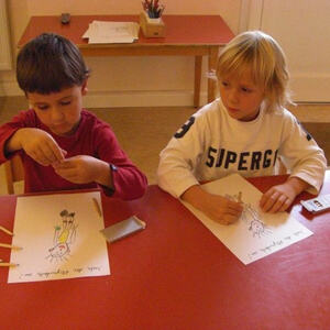 September im Kindergarten