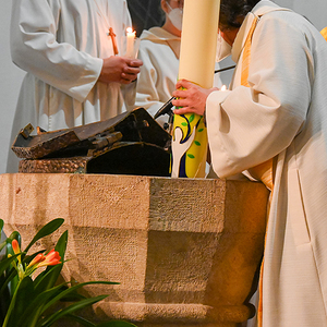 Osternacht-Feier in der Pfarrkirche Kirchdorf an der KremsFoto Haijes