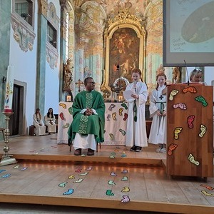 Paulinus wird verabschiedet