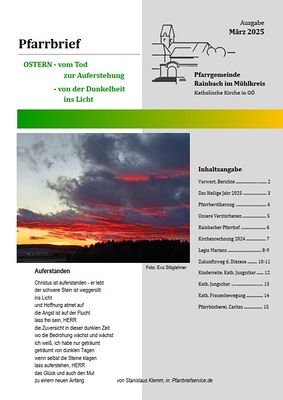Pfarrbrief