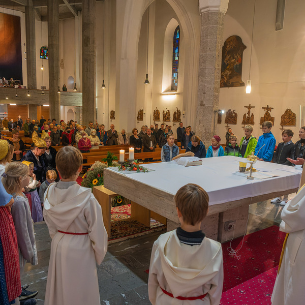 Gottesdienst in der Pfarre Kirchdorf / Foto Haijes Gemeinsames Gottesdienst feiern